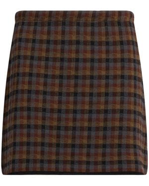 Siyu Mini Skirt - Brown