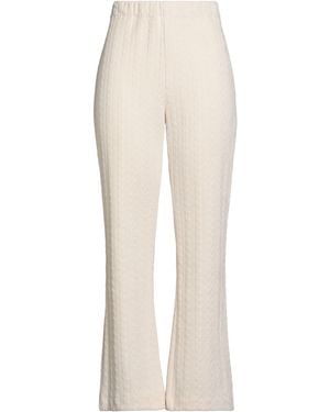 MILVA MI Pants Polyester, Viscose, Elastane - White