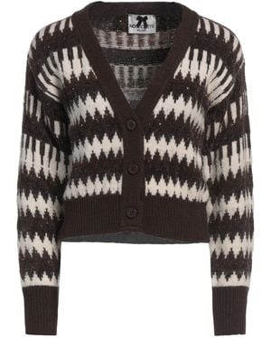 No Secrets Dark Cardigan Acrylic, Polyamide, Viscose, Wool - Black