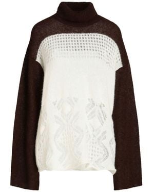 Akep Rollkragenpullover - Schwarz