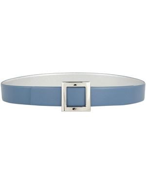 Roger Vivier Pastel Belt Leather - Blue