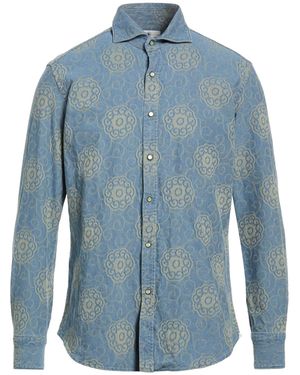 Giannetto Portofino Denim Shirt - Blue