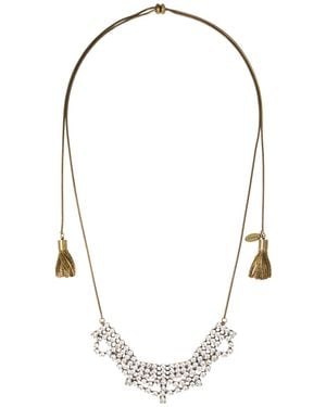 Twinset Necklace Upcycled Metals, Glass - Metallic