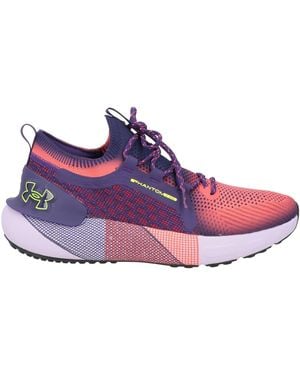 Under Armour Trainers Textile Fibres - Purple