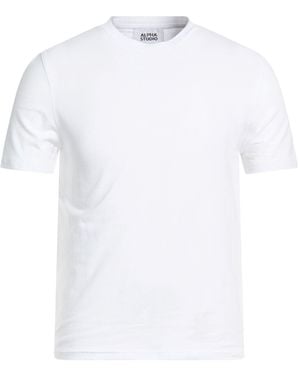 Alpha Studio T-Shirt - White