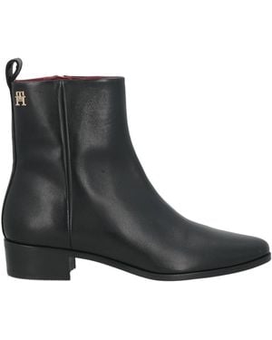 Tommy Hilfiger Ankle Boots - Black