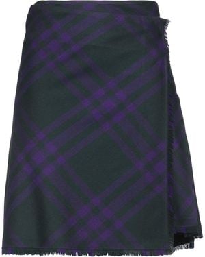 Burberry Mini Skirt - Blue