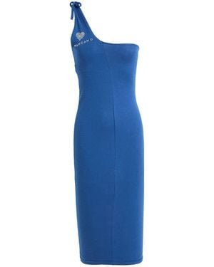 Mangano Midi-Kleid - Blau