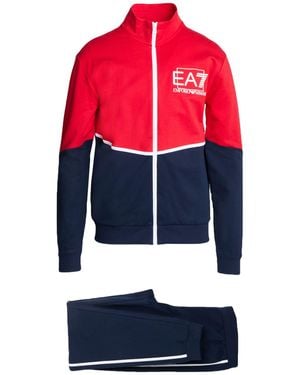 EA7 Sportanzug - Rot