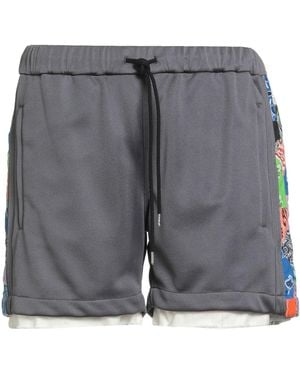 Children of the discordance Shorts & Bermuda Shorts Polyester, Cotton - Grey