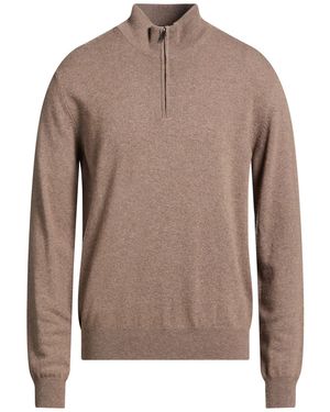 Hackett Col Roulé - Marron