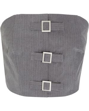 8 by YOOX Top - Grey