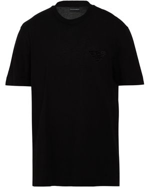 Emporio Armani T-Shirt Cotton - Black