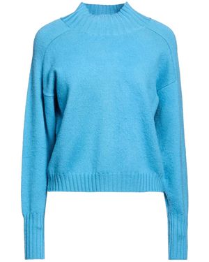 Alpha Studio Turtleneck Virgin Wool - Blue