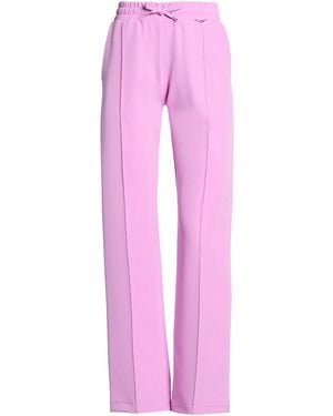 Gaelle Paris Trousers Polyester, Elastane - Pink