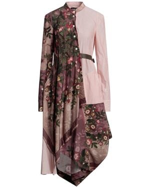 High Mini Dress - Brown