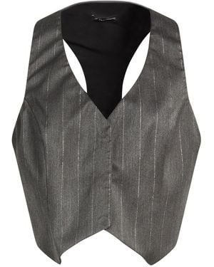 Cristinaeffe Gilet De Costume - Gris