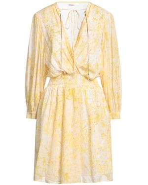 Patrizia Pepe Mini Dress - Yellow