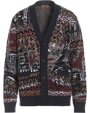 Missoni Cardigan Wool, Viscose, Cotton, Polyamide, Polyester - Grey