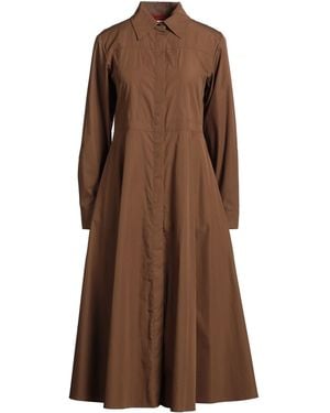 MAX&Co. Vestido Midi - Marrón