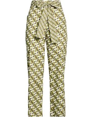 Liu Jo Military Pants Cotton, Elastane - Green