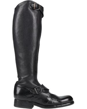 Alberto Fasciani Boot Leather - Black