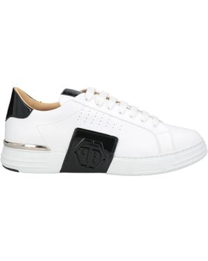 Philipp Plein Sneakers Leather - White
