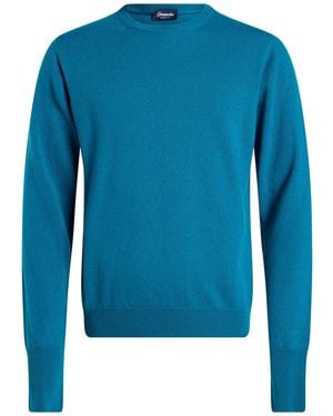 Drumohr Sweater Cashmere - Blue