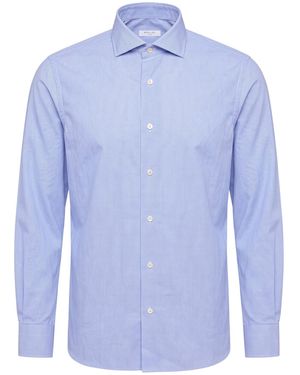 Boglioli Shirt Cotton - Blue