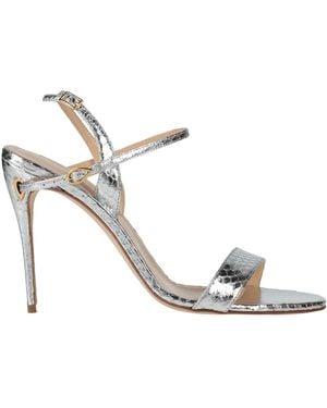 Jennifer Chamandi Sandals Leather - White