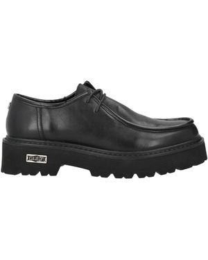 Cult Lace-Up Shoes Leather - Black