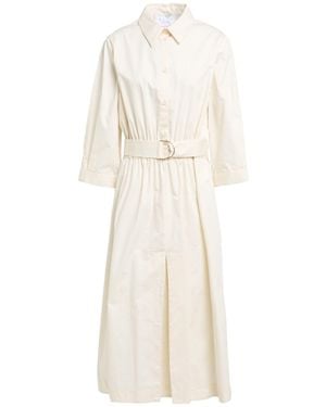 Kaos Midi Dresses - White