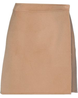 Ermanno Scervino Mini Skirt Wool - Natural