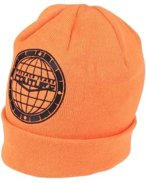 Versace Jeans Couture Hat Acrylic, Wool - Orange