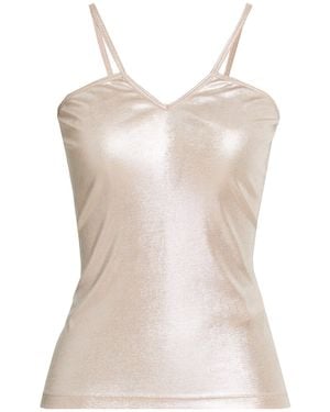 MVP WARDROBE Platinum Top Polyester, Elastane - Natural