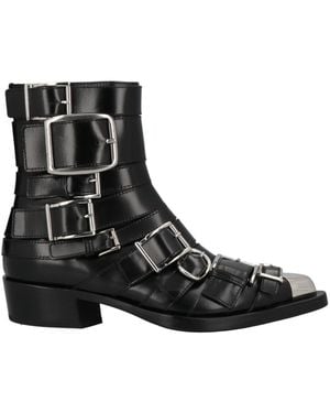 McQueen Ankle Boots - Black