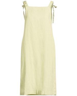 DKNY Midi Dress Linen - Yellow