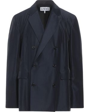 Loewe Midnight Blazer Wool, Polyamide - Blue