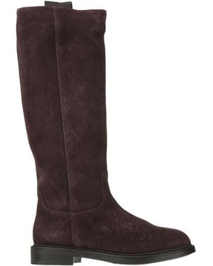 Doucal's Dark Boot Leather - Brown