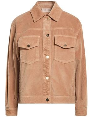 iBlues Jacket Cotton, Elastane - Brown