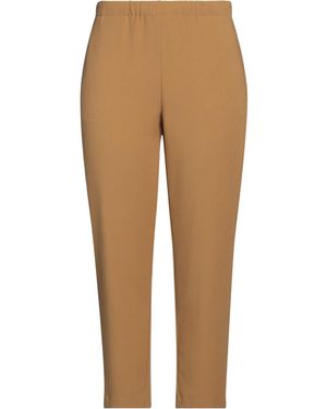Ottod'Ame Trousers Polyester, Viscose, Elastane - Natural