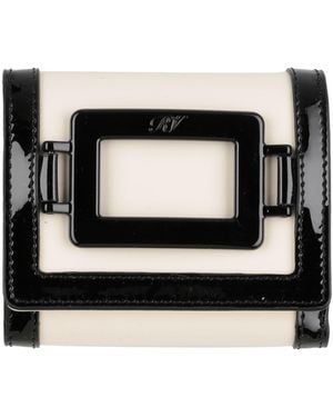 Roger Vivier Wallet Leather - Black