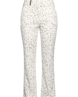 Peserico Trousers Cotton, Elastane - White