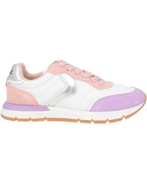 Voile Blanche Sneakers Leather, Textile Fibers - Pink