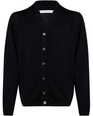 MILLENOVECENTOCINQUANTA7 Cardigan Merino Wool - Black