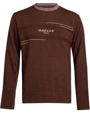 Gaelle Paris Jumper Acrylic, Wool - Brown