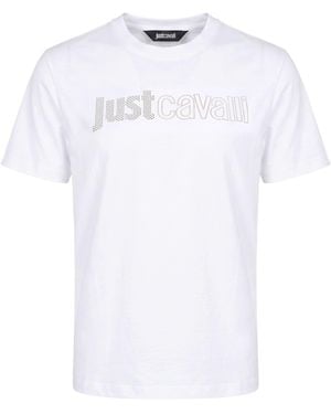 Just Cavalli T-Shirt Cotton - White