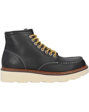 Docksteps Ankle Boots - Black