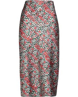 ALESSANDRO ENRIQUEZ Midi Skirt - Red