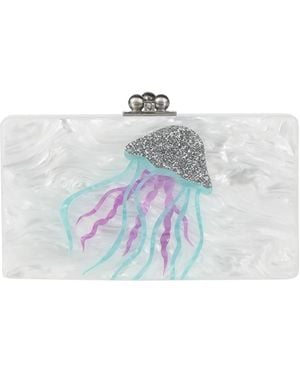 Edie Parker Handbag Acrylic - Blue